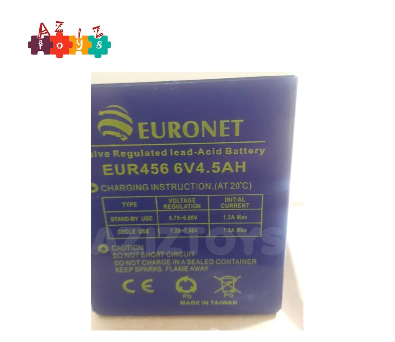 باتری 4.5 آمپر ساعت 6 ولت یورونت (Euronet)